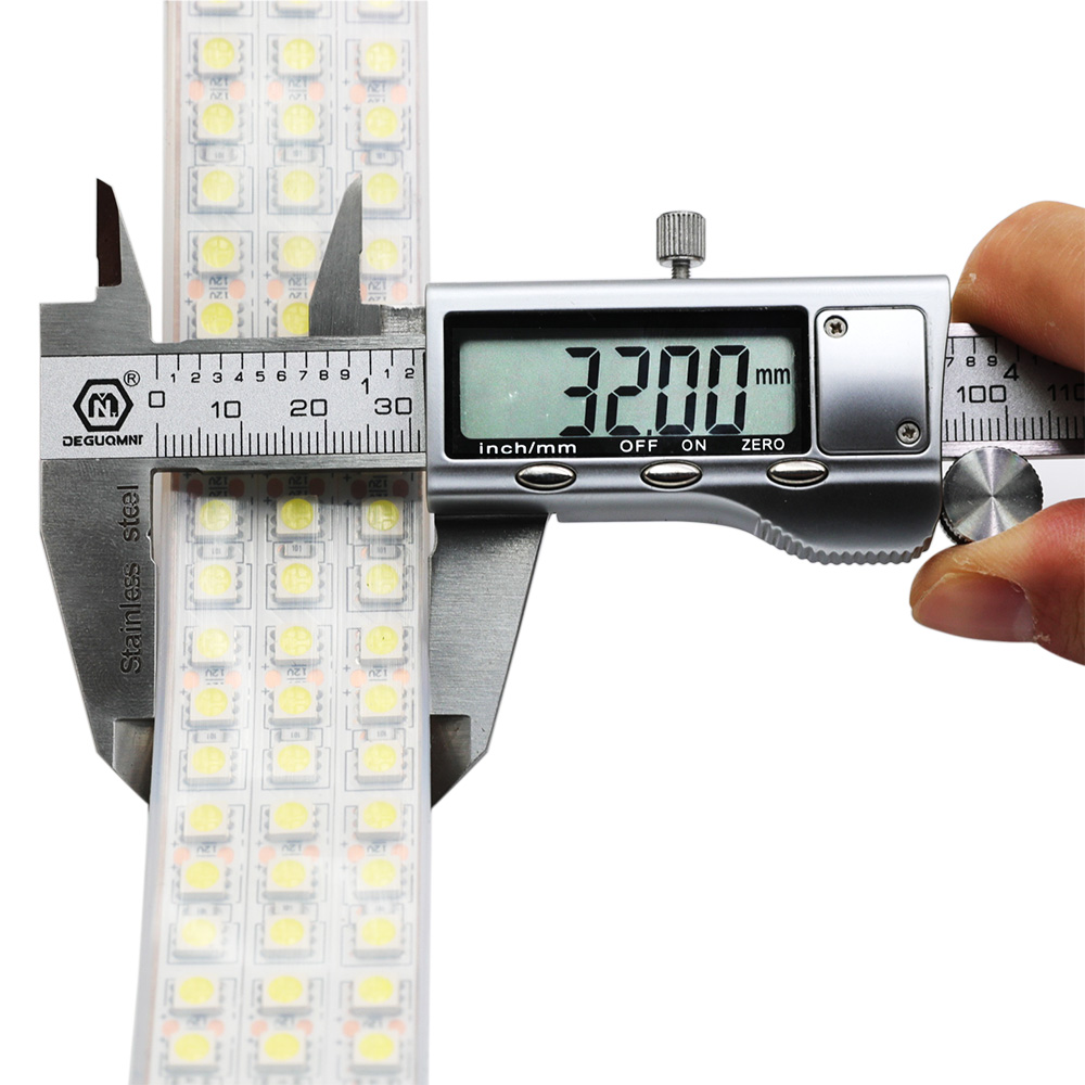DC12/24V Triple Row 1800LEDs High Density SMD5050/5054 Optional Super Brightness 32mm Waterproof Flexible LED Strip Light 16.4ft Per Reel By Sale DC12/24V Triple Row 1800LEDs High Density SMD5050/5054 Optional Super Brightness 32mm Waterproof Flexible LED Strip Light 16.4ft Per Reel By Sale